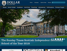 Tablet Screenshot of dollaracademy.org.uk